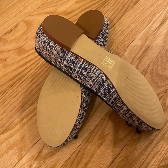 JCREW Boucle flats Sz 8 - Picture 3 of 3